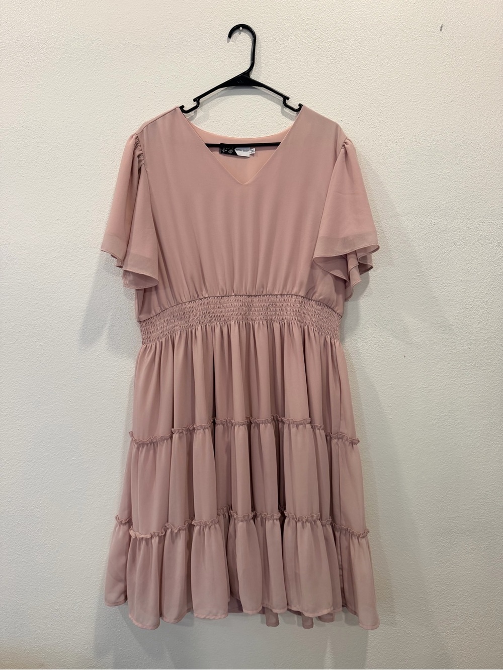 2XL blush Piper and Scoot Dress